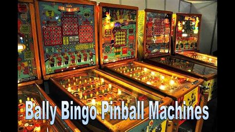 Bally Bingo Machine Recommendation .